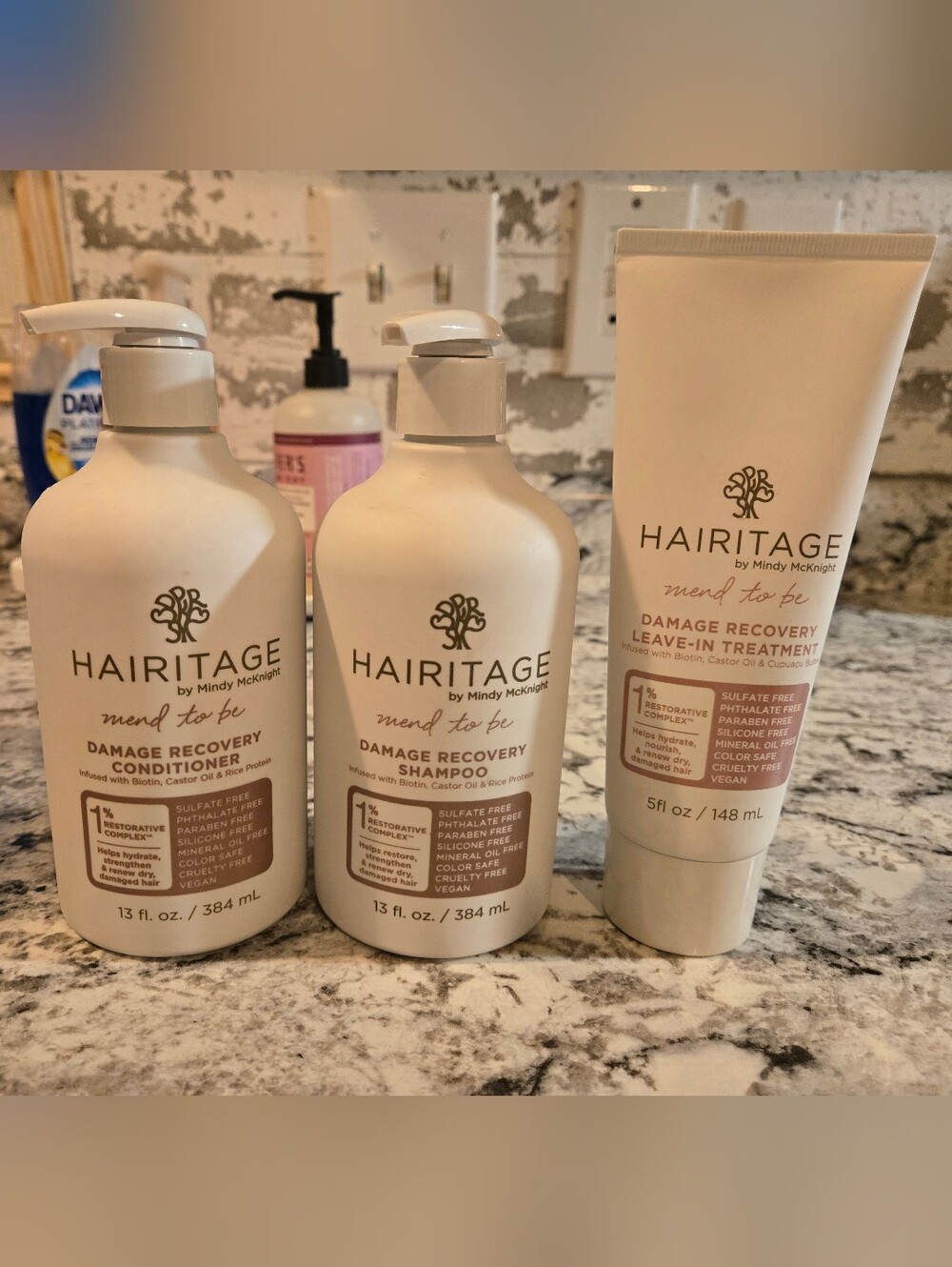Hairitage By Mindy Damage Recovery Set